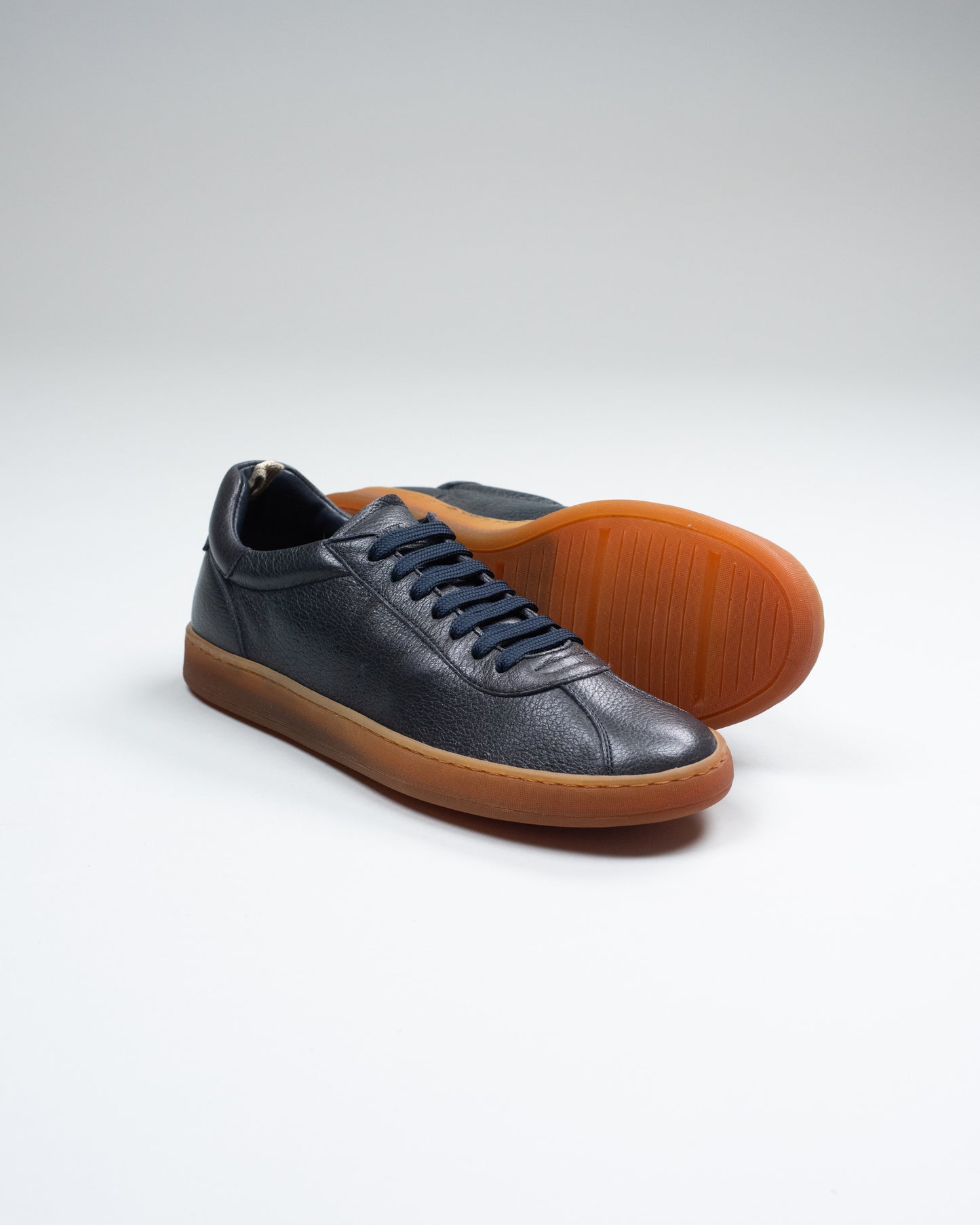officine creative halo deerskin sneaker