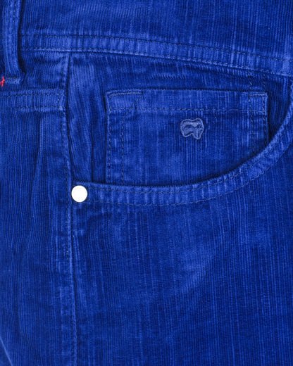 khakis of carmel - Royal Blue Corduroy Trouser