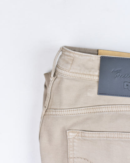 khakis of carmel - Tan Classic Denim Five Pocket Pant