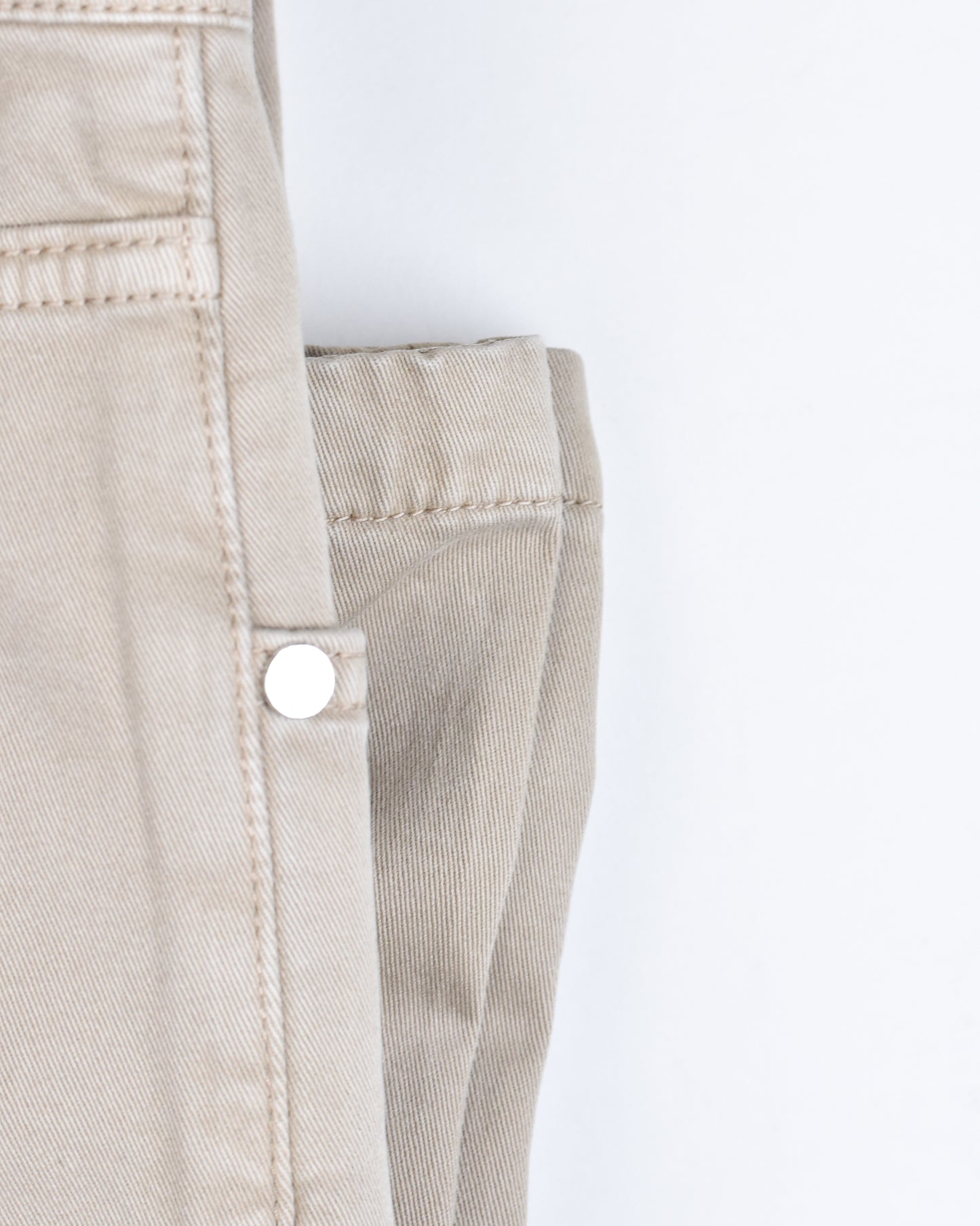 khakis of carmel - Tan Classic Denim Five Pocket Pant