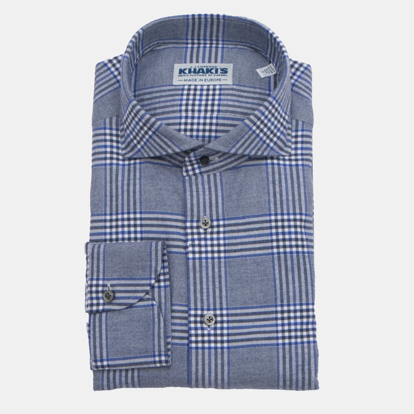Khaki’s of Carmel - Blue Plaid Shirt