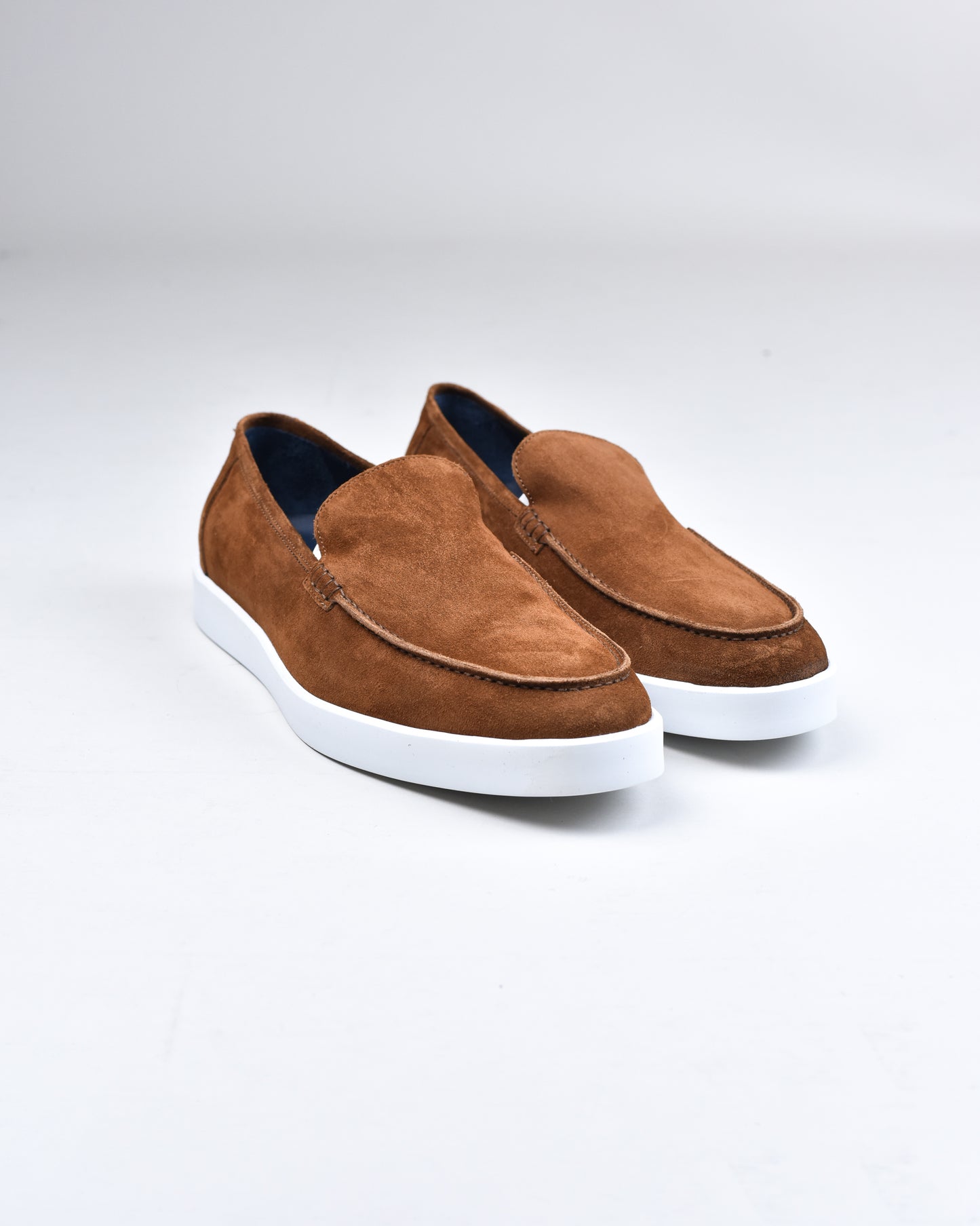 Johnston & Murphy - Snuff Suede Bolivar Venetian