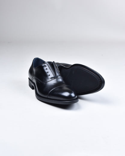 Johnston & Murphy - Black Flynch Cap Toe