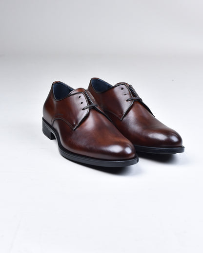 Johnston & Murphy - Mahogany Flynch Cap Toe