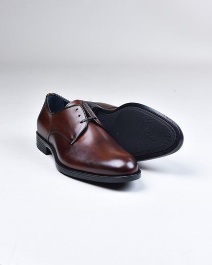 Johnston & Murphy - Mahogany Flynch Cap Toe