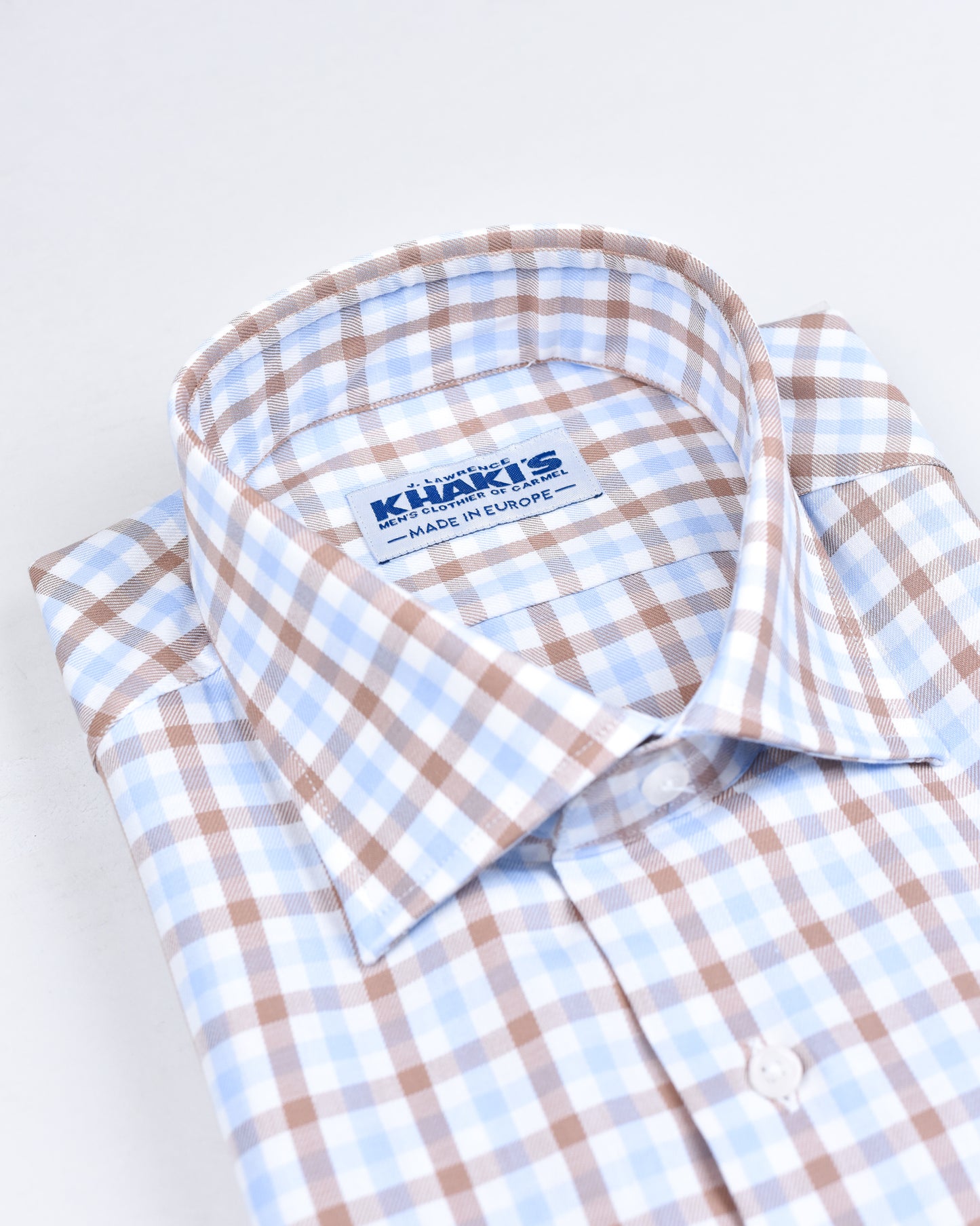 Khaki’s of Carmel - Blue Khaki Designed Shirt