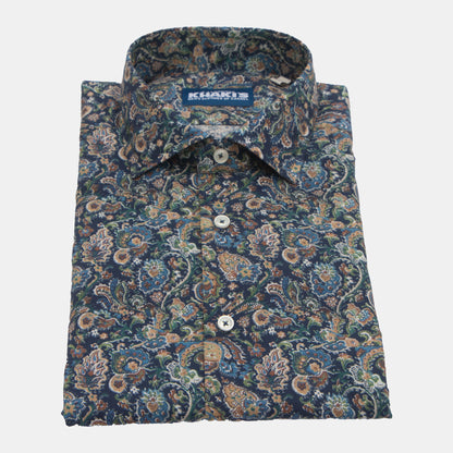 Khaki’s of Carmel - Blue Print Shirt