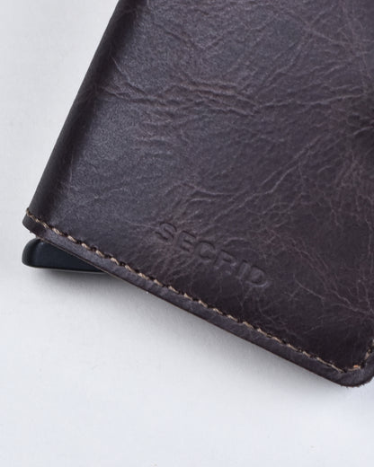 Secrid - Miniwallet in Vintage Chocolate Brown