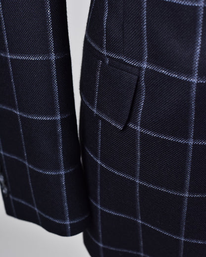 The Basement - Coppley Black Checked Coat