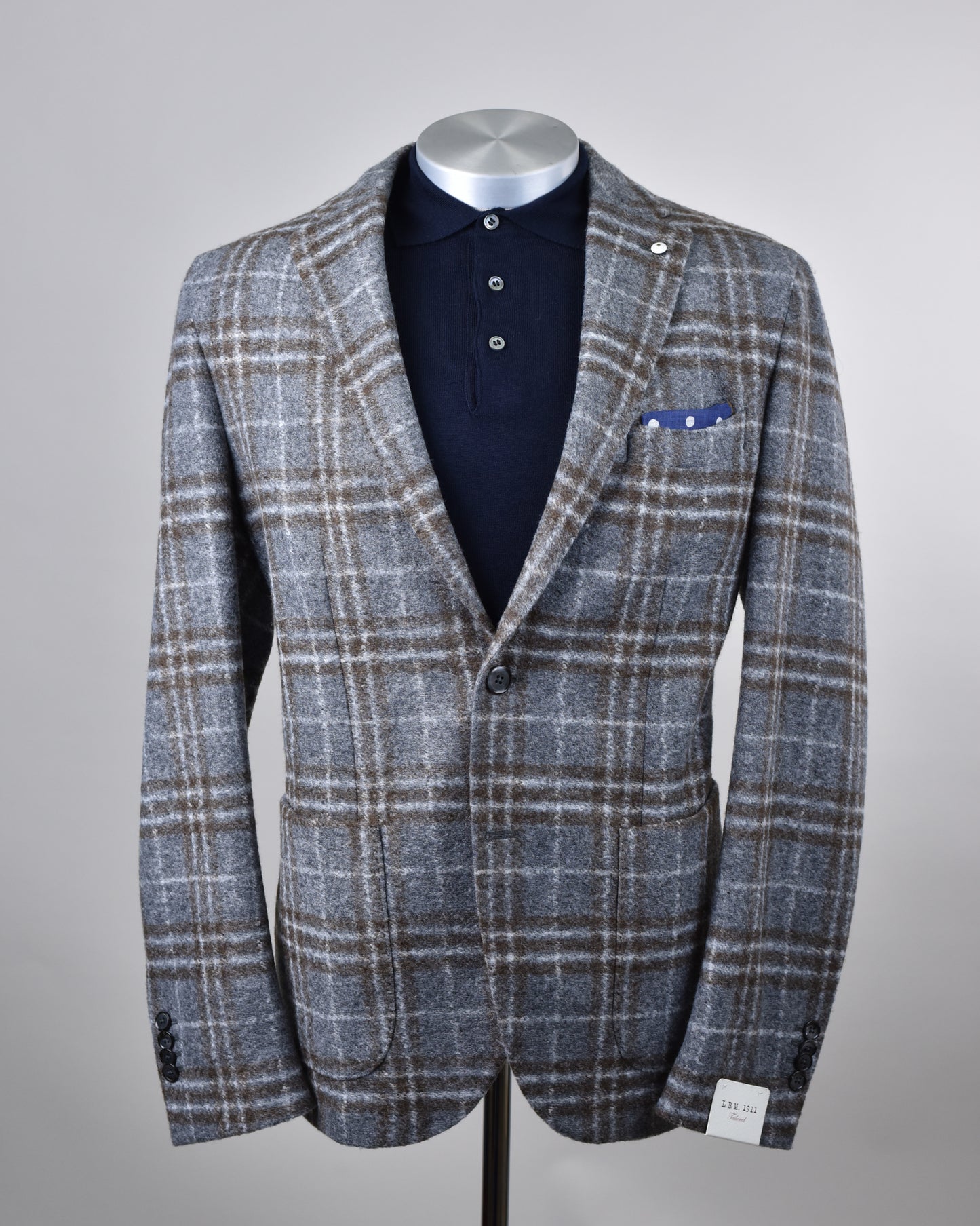 The Basement -  LBM 1911 - Grey Checked Coat