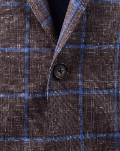 The Basement -  Coppley Brown Checked Coat