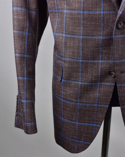 The Basement -  Coppley Brown Checked Coat