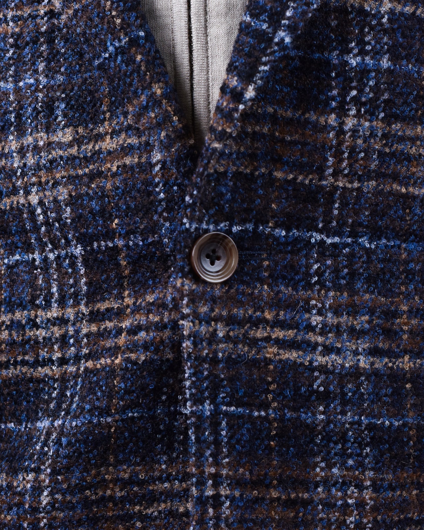 Khakis of Carmel - Navy checked Sport Coat