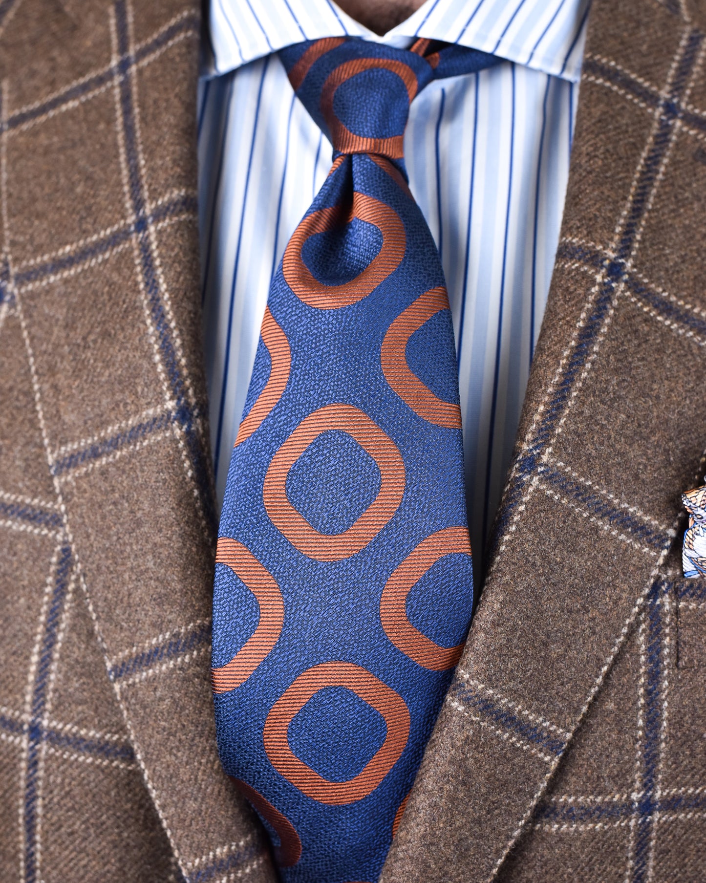 Khakis of Carmel - Brown Checked Sport Coat