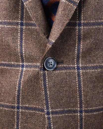 Khakis of Carmel - Brown Checked Sport Coat