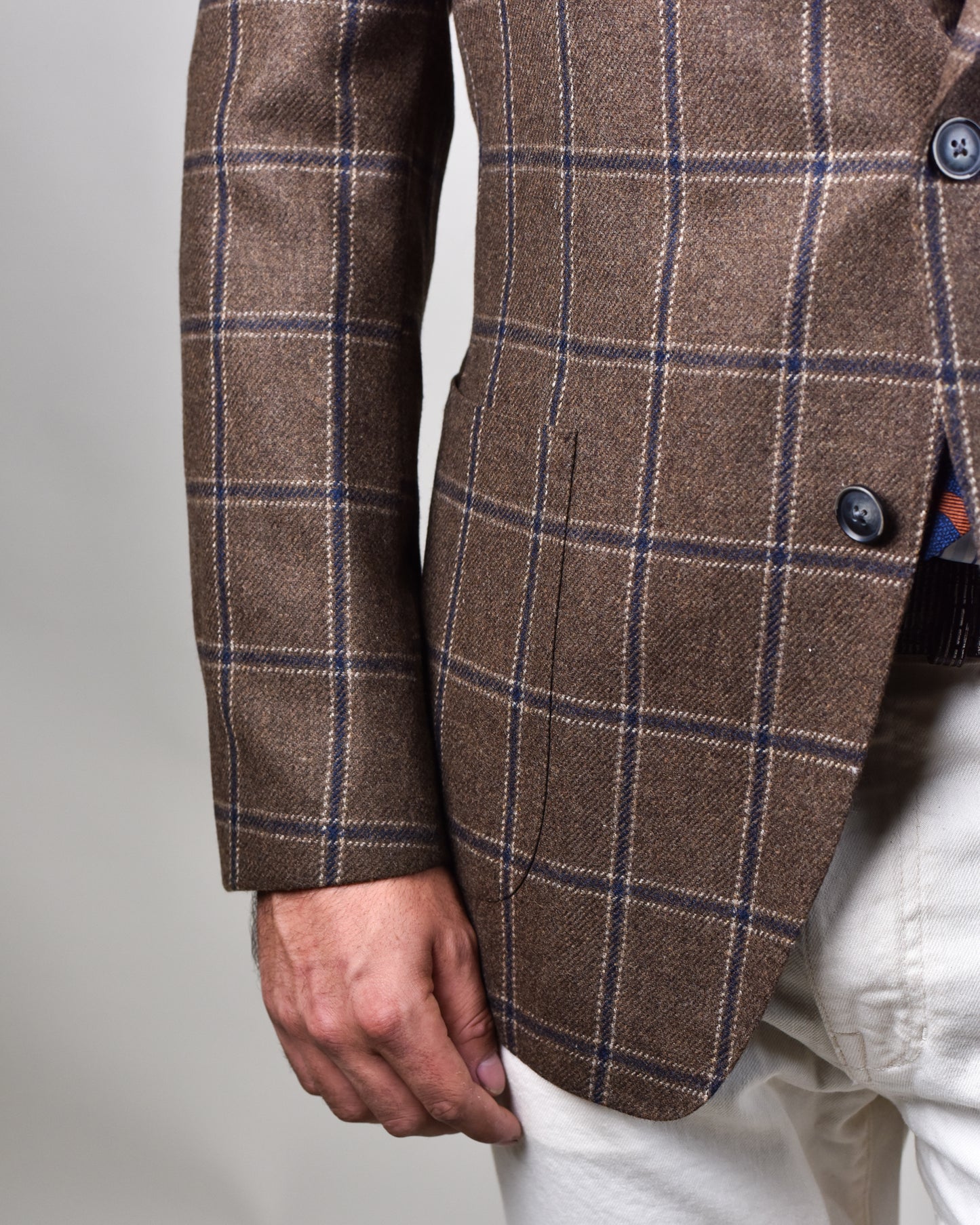 Khakis of Carmel - Brown Checked Sport Coat