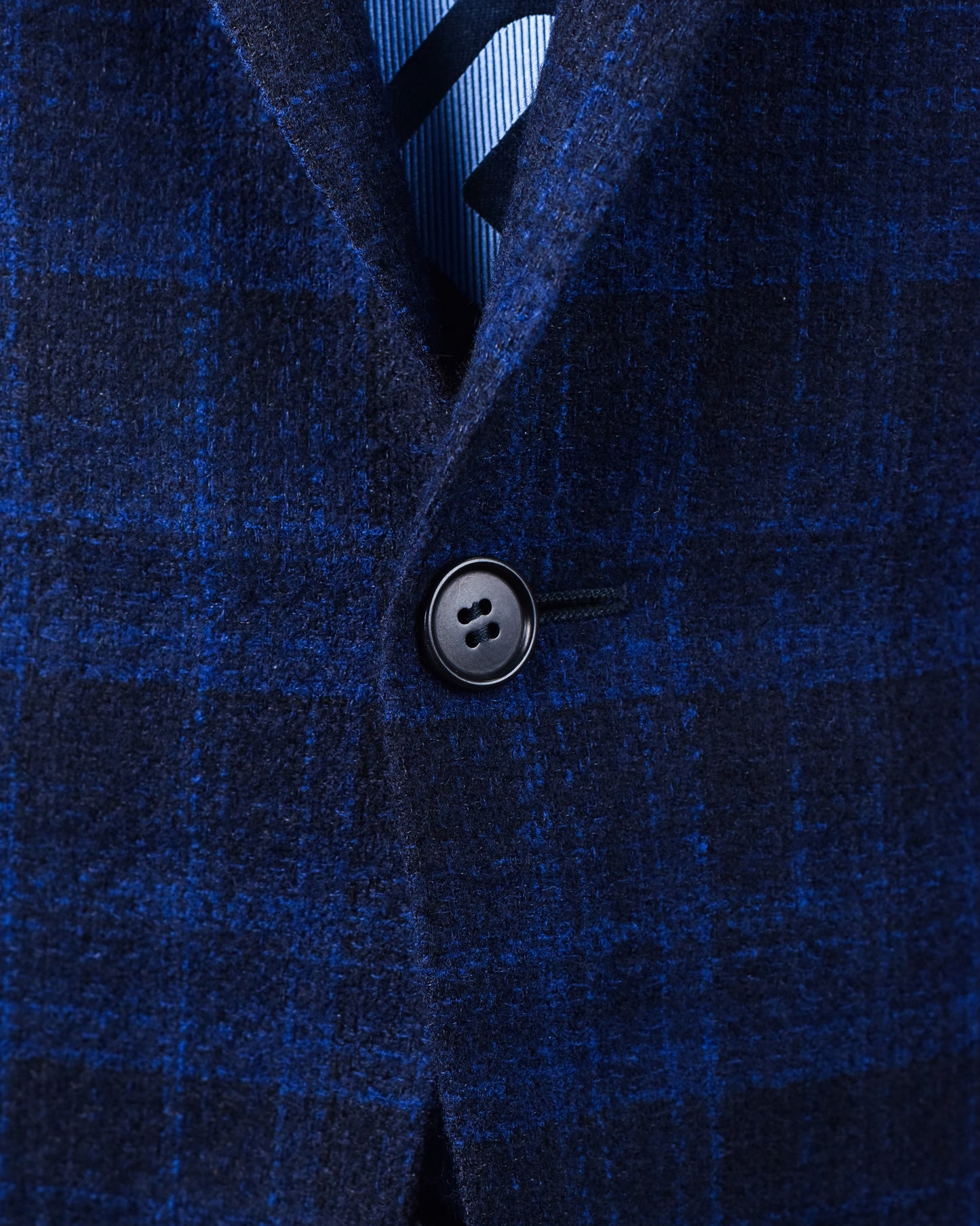 Canali  - Navy Blue Checked Sport Coat