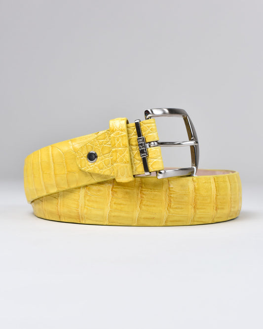 Khaki’s of Carmel - Handcrafted American Caiman in Yellow