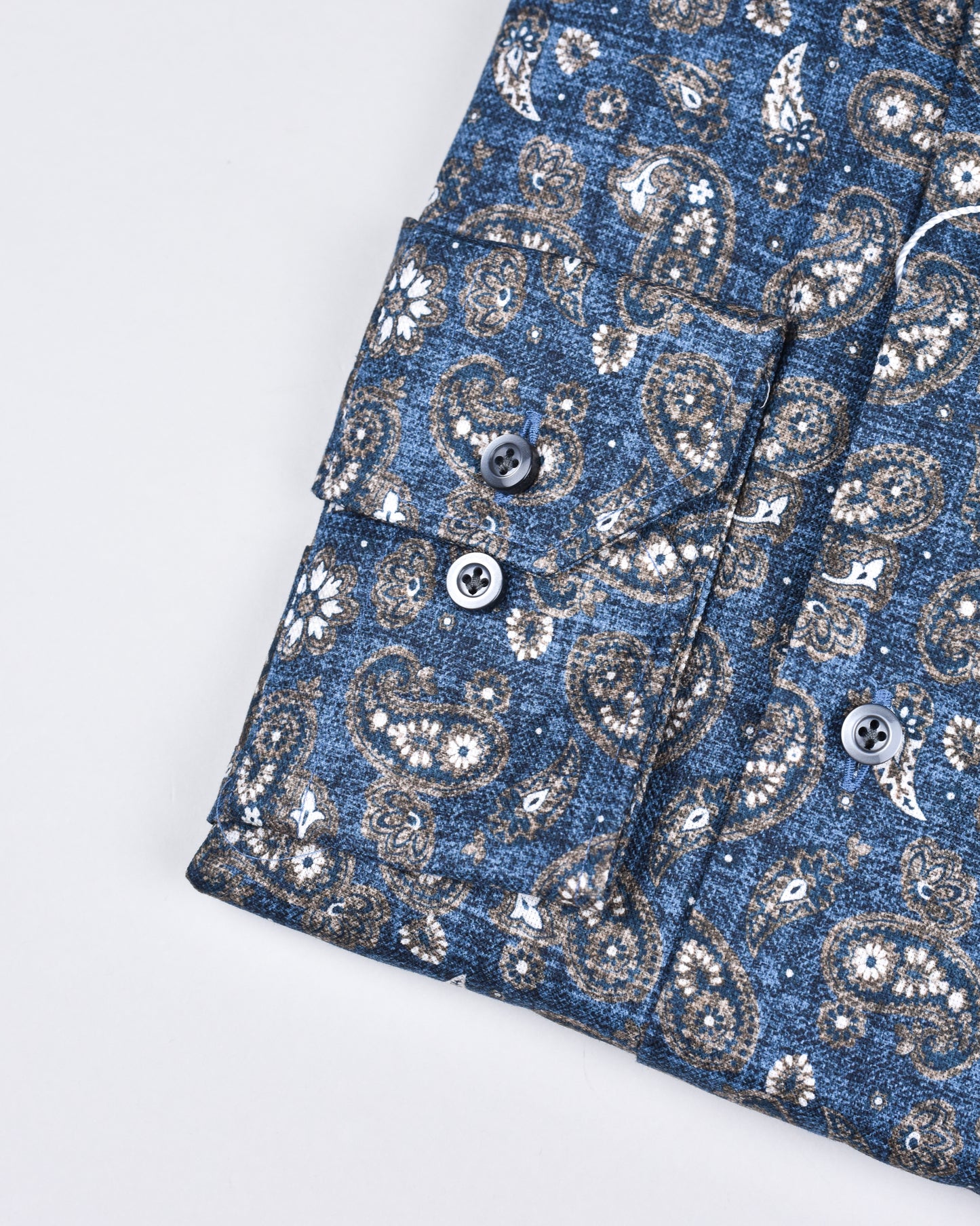 Khaki’s of Carmel - Blue Damask Technical Patterned Shirt