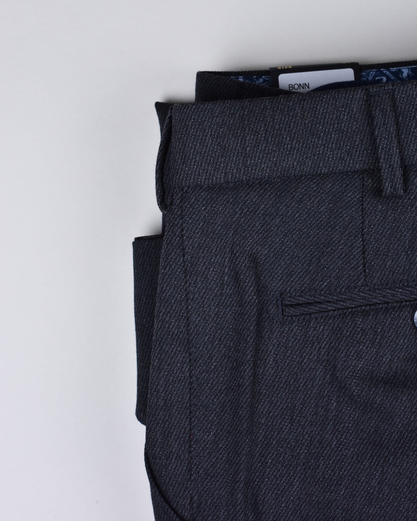 khakis of carmel - Charcoal Meyer Bonn Trouser