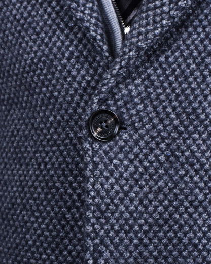 Maurizio Baldassari -  Grey Winter Stitch Swacket