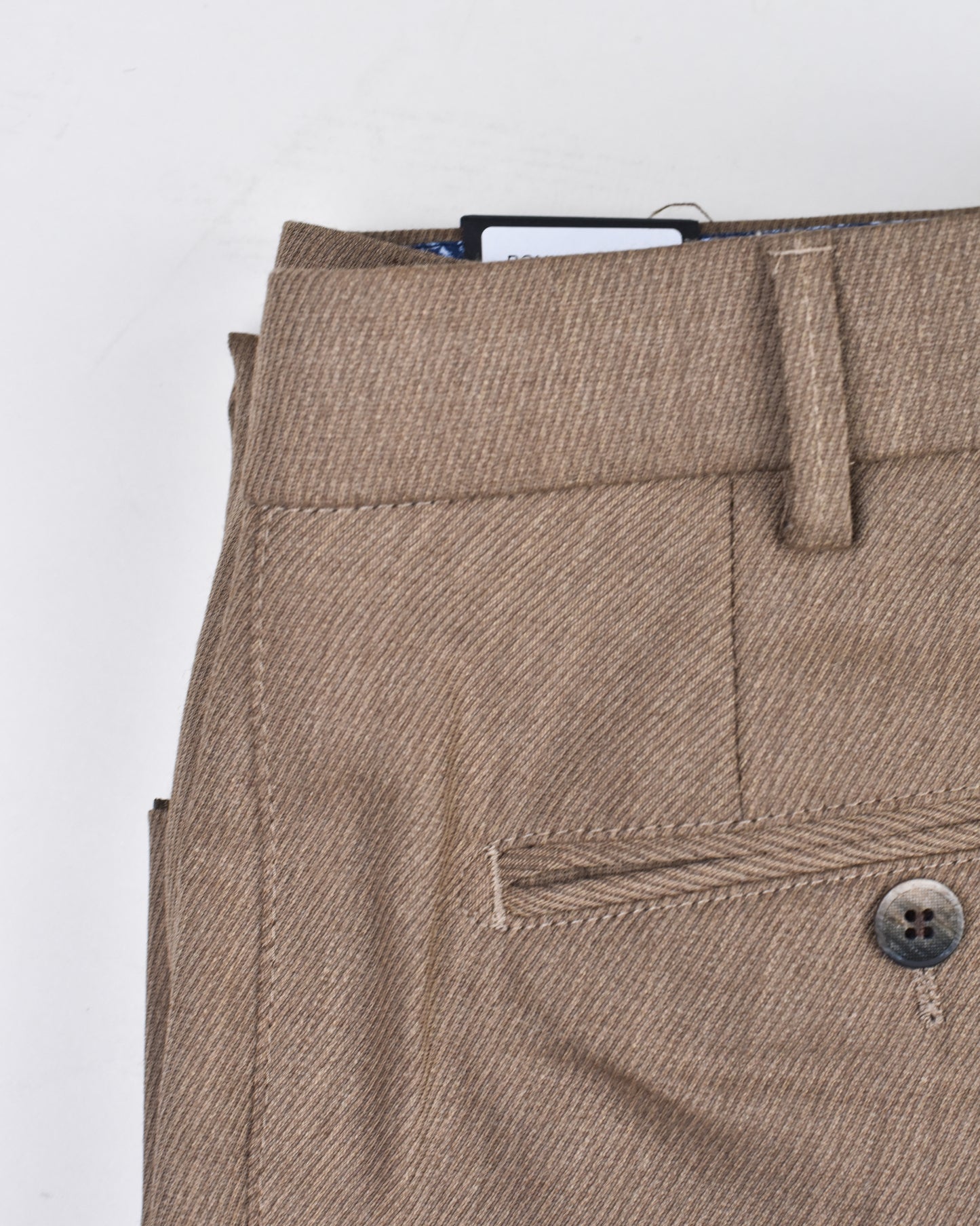 khakis of carmel - Khaki Meyer Bonn Slim Straight Trouser