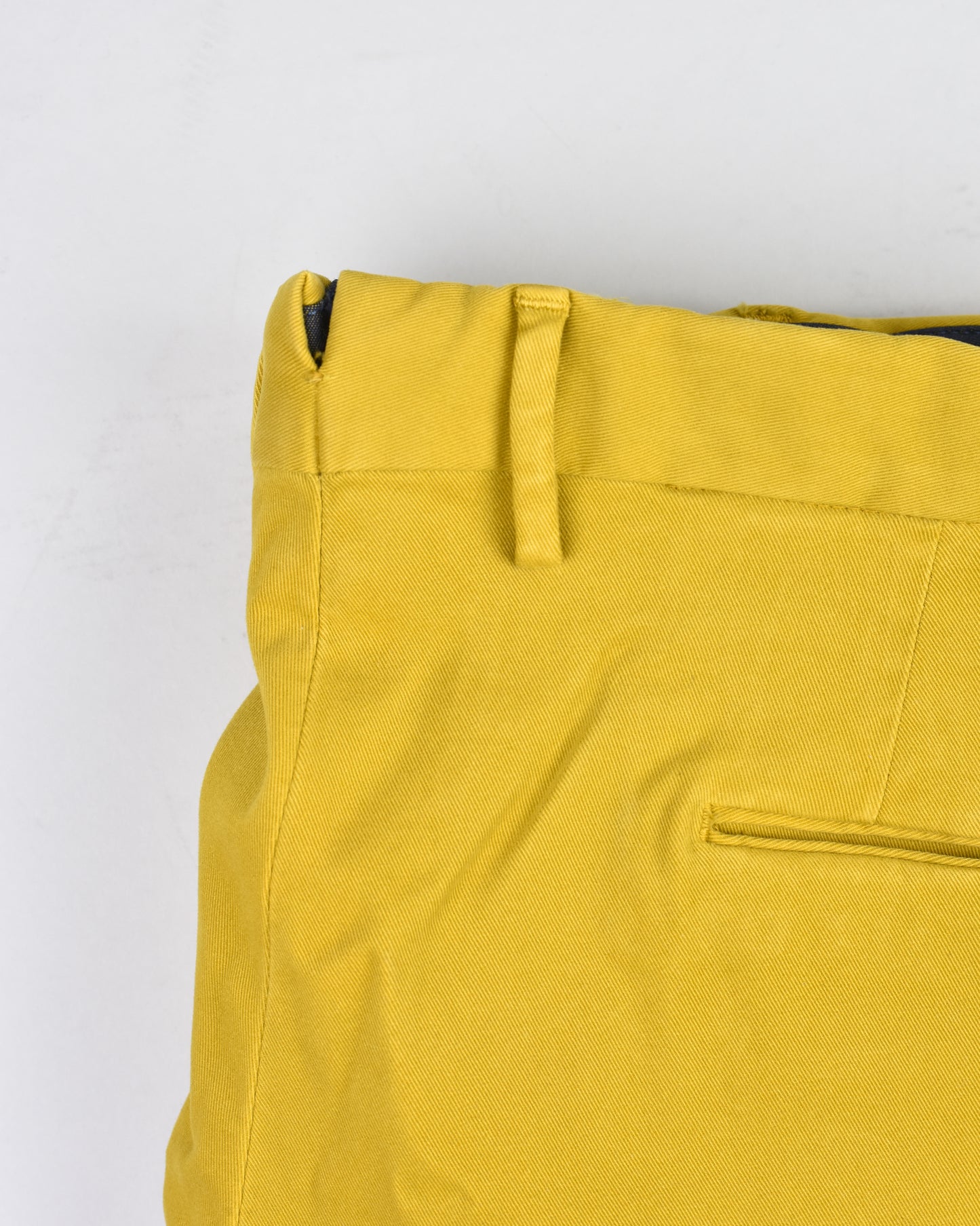 khakis of carmel - Yellow Meyer Bonn Slim Straight Trouser