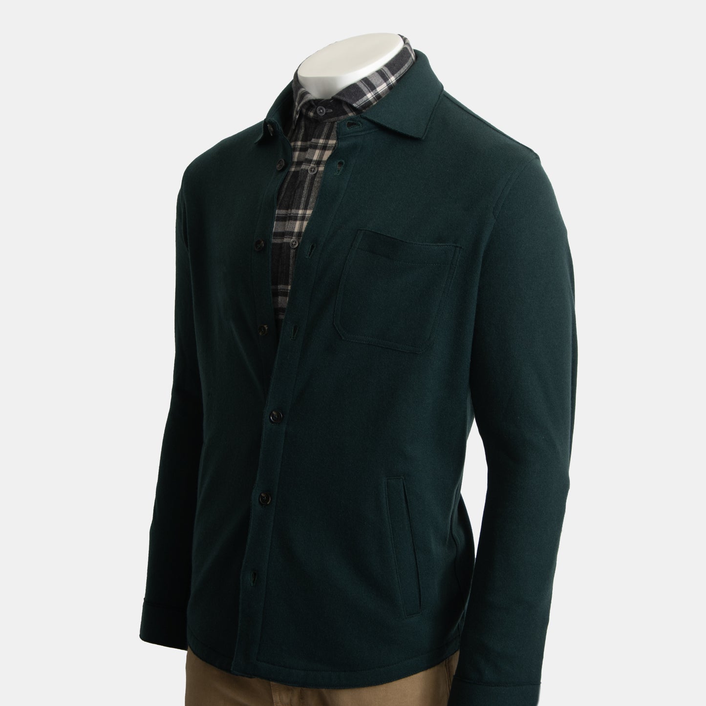 Khaki’s of Carmel - Green Overshirt