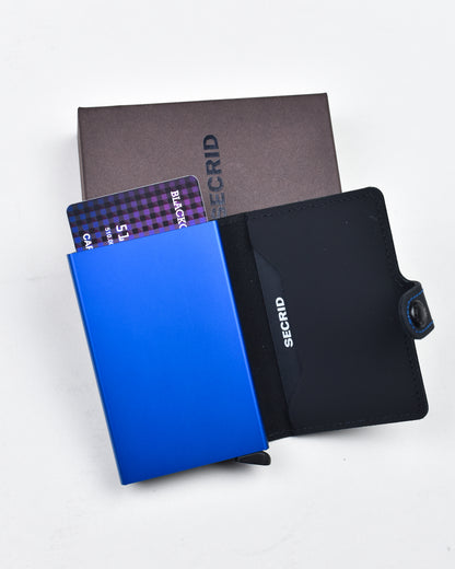 Secrid - Miniwallet in Matt Blue / Black