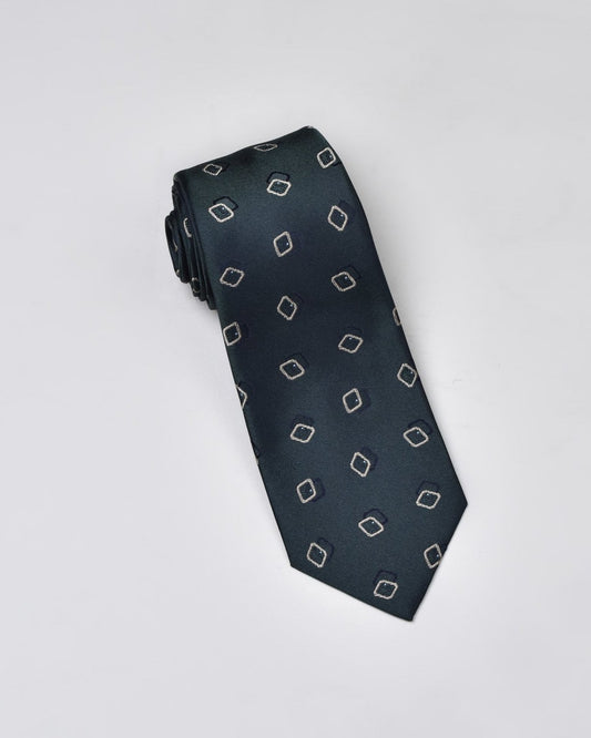 Khakis of Carmel - Silk Printed Tie in Green