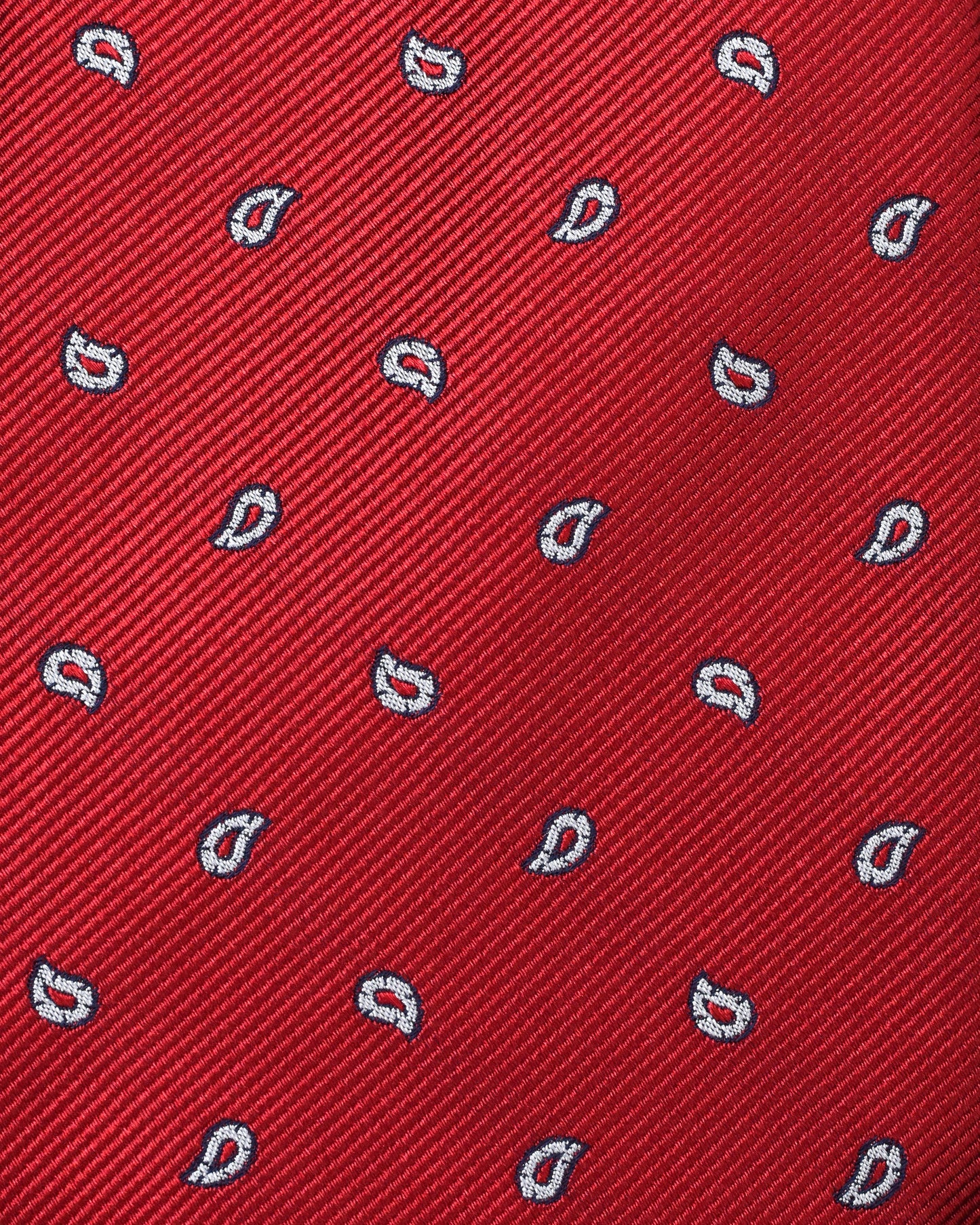 Khakis of Carmel - Silk Printed Tie in Red