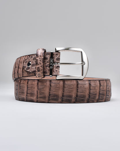 Khaki’s of Carmel - Handcrafted American Caiman Cigar Black Belt