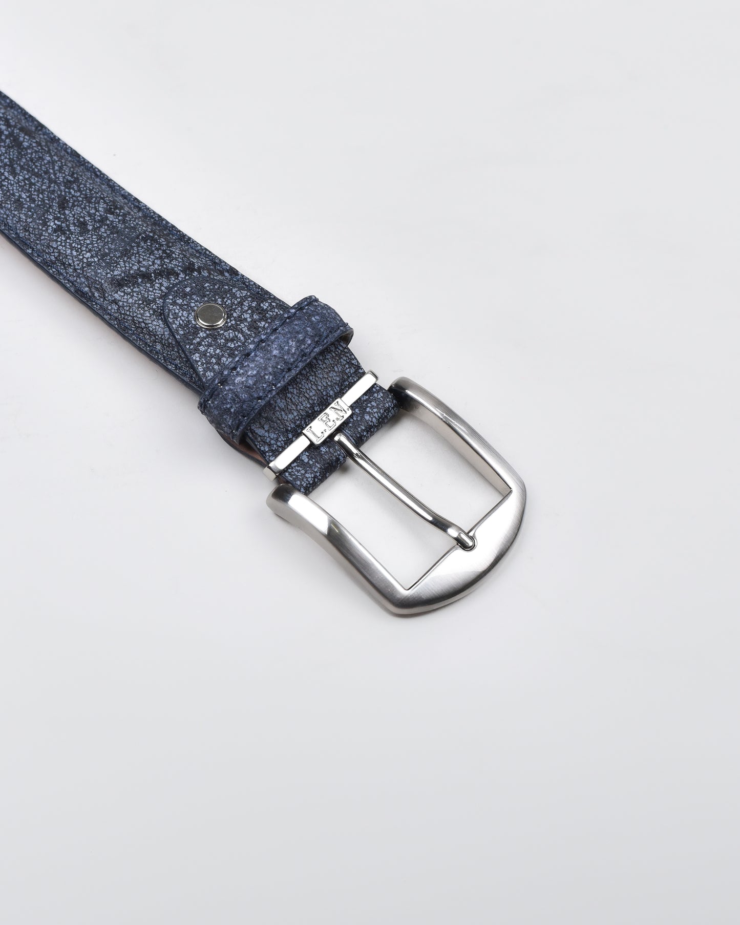 Khaki’s of Carmel - Handcrafted South African Buffalo Blue Belt