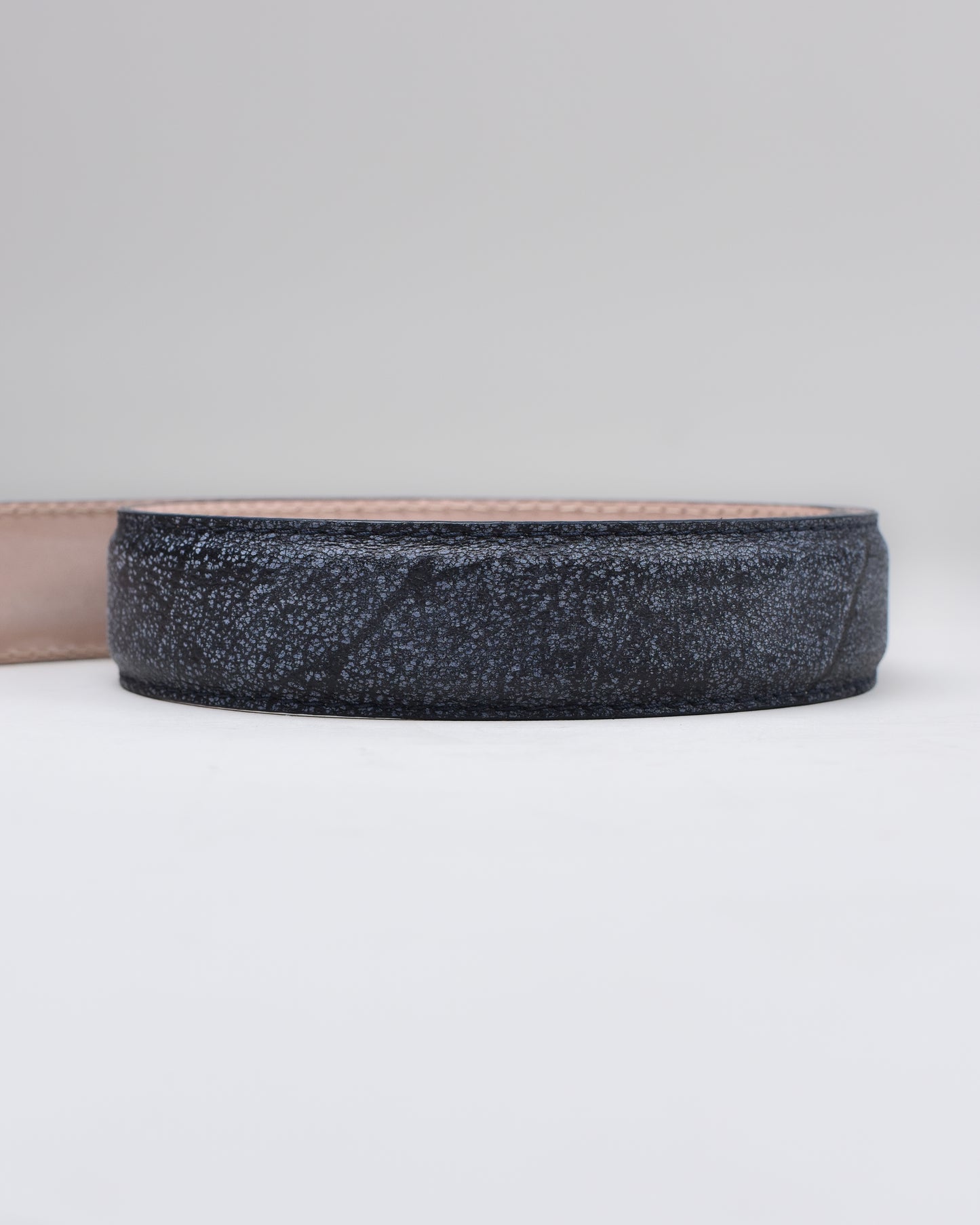 Khaki’s of Carmel - Handcrafted South African Buffalo Blue Belt