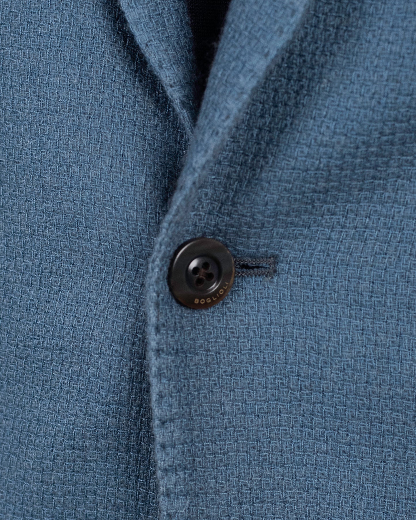 boglioli blue cashmere soft coat