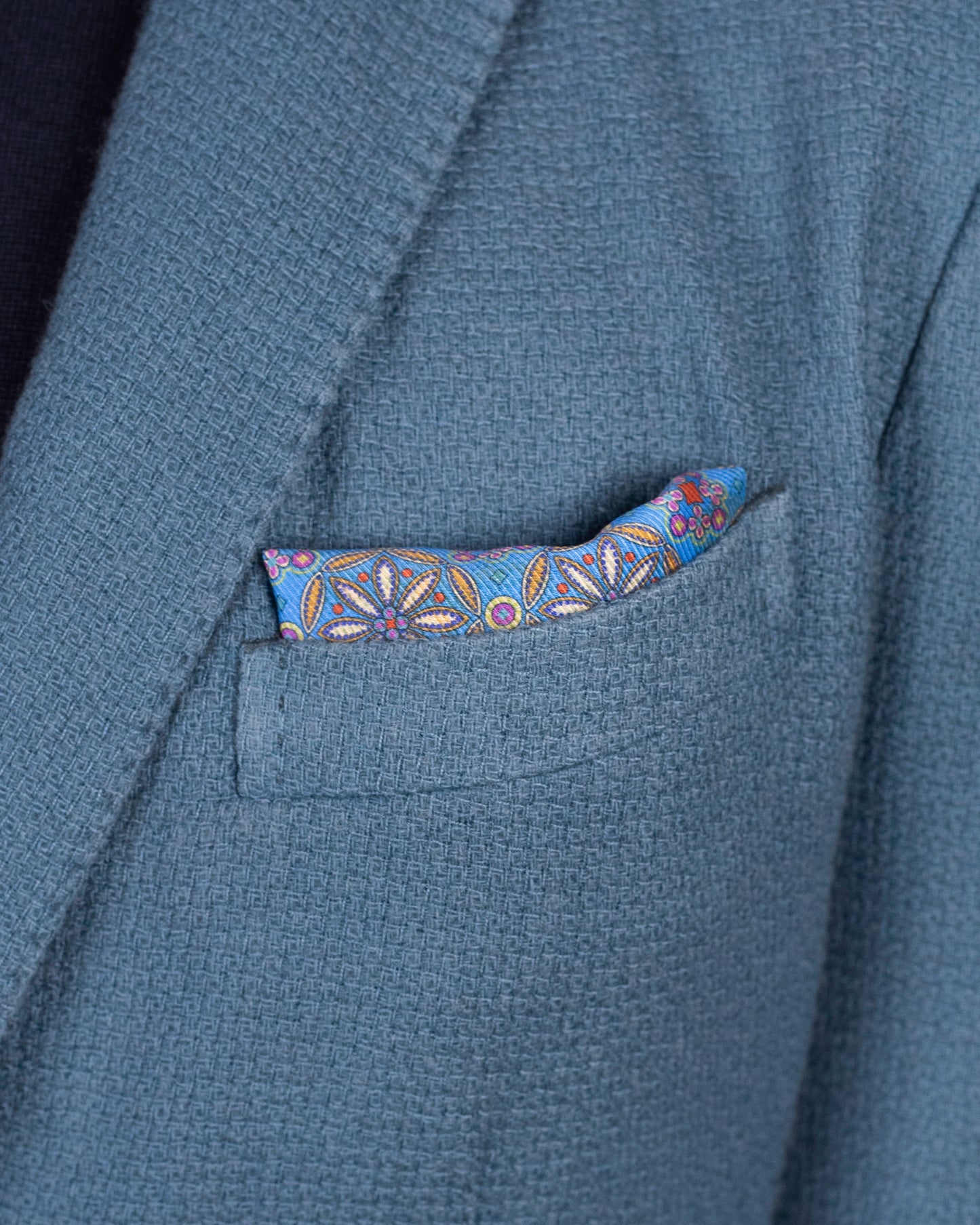 boglioli blue cashmere soft coat
