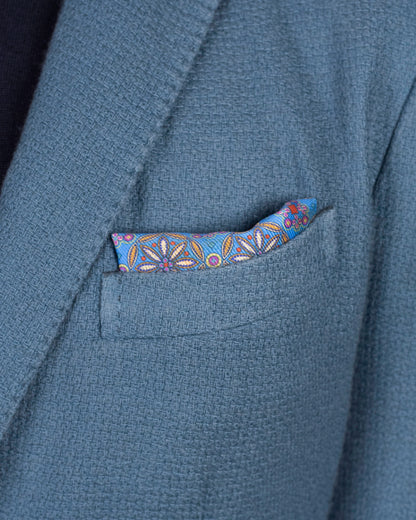 boglioli blue cashmere soft coat