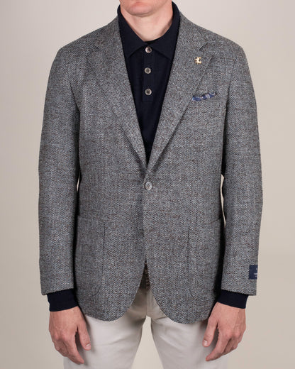 tmb green and brown pindot soft coat