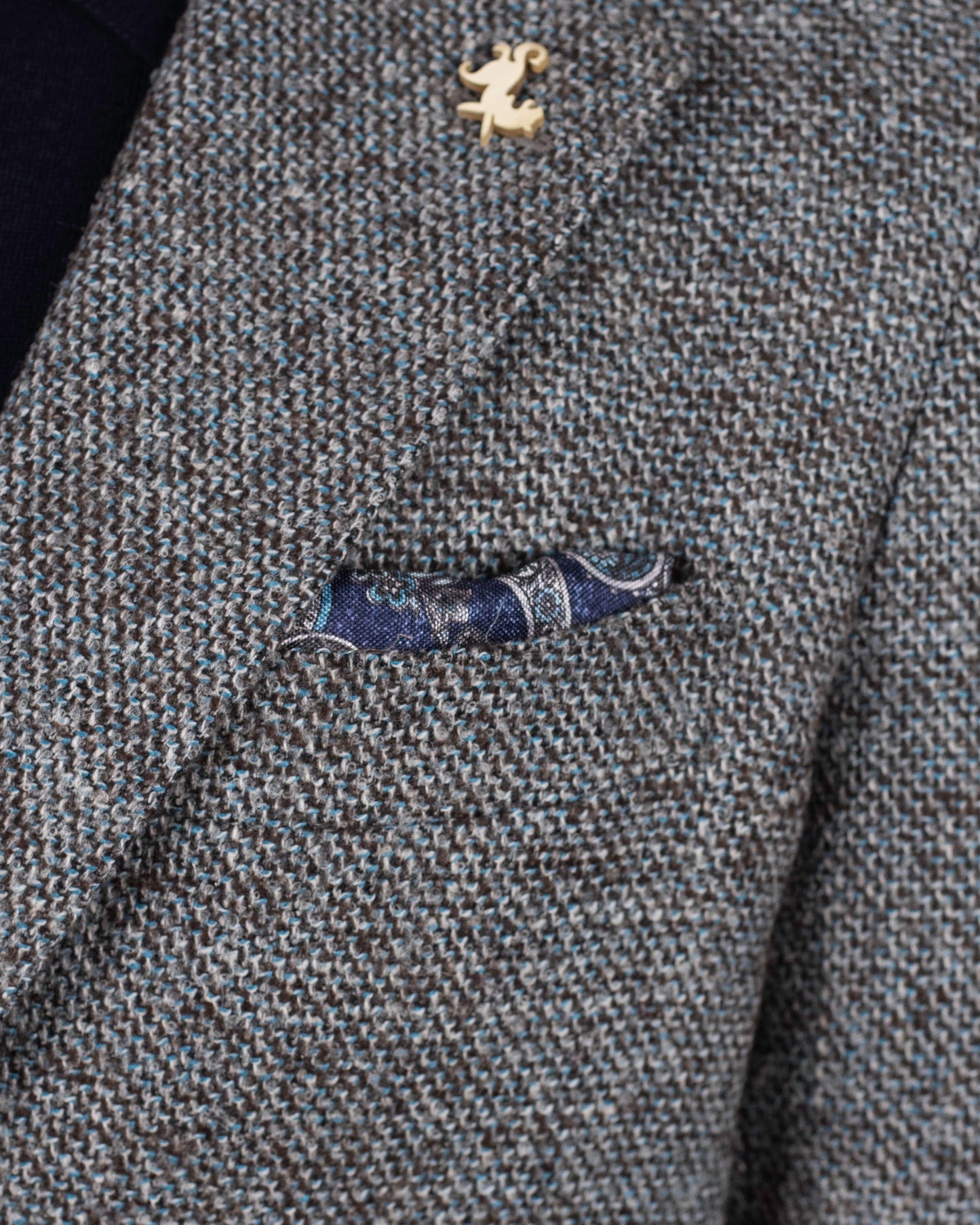 tmb green and brown pindot soft coat