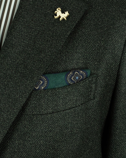tmb green melange soft coat