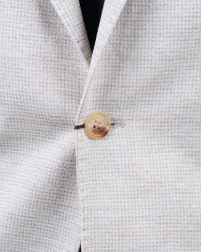 baldassari beige jersey soft coat