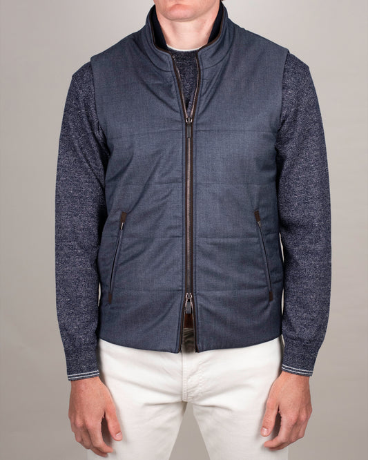 khakis brand water repellent wool vest