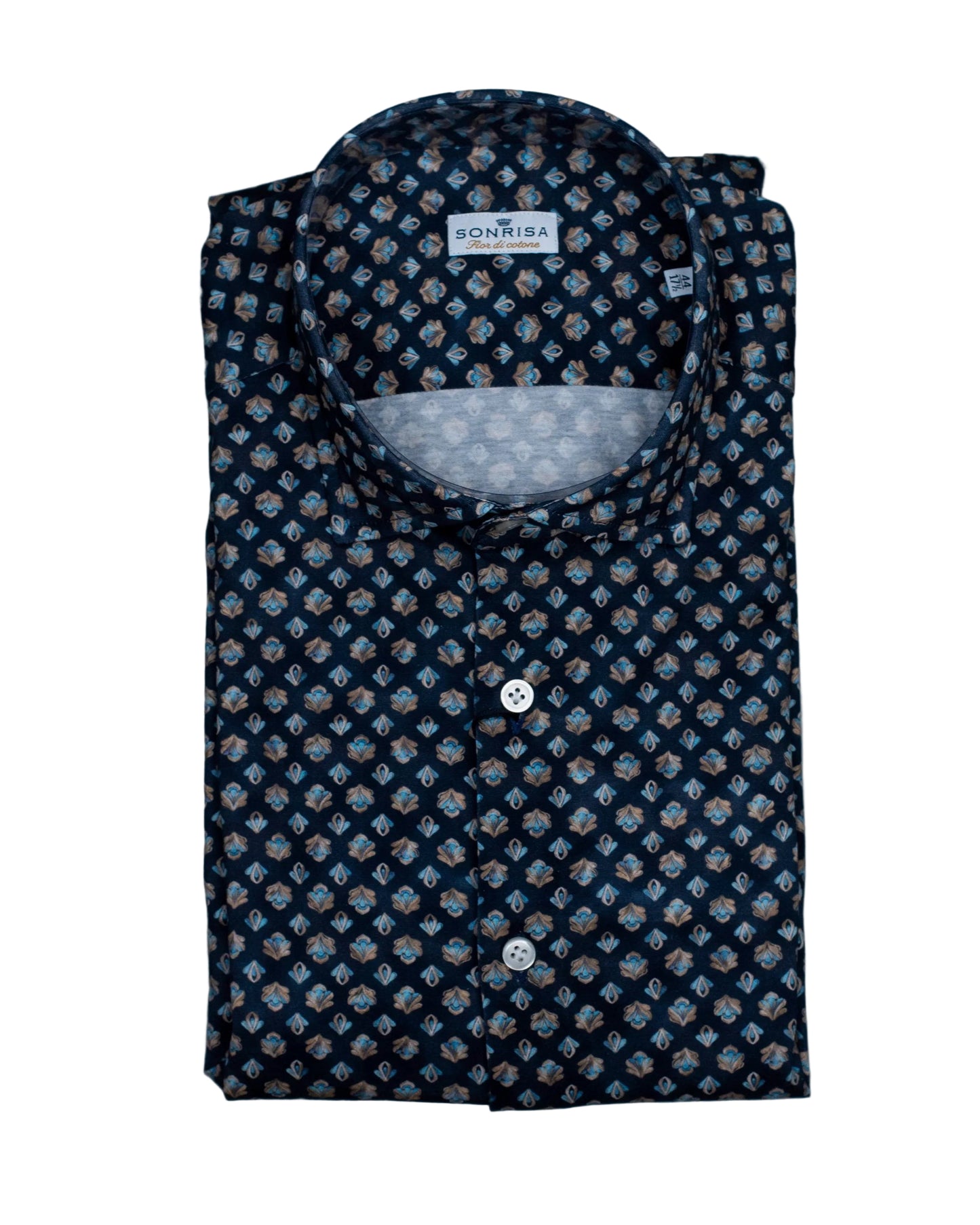 khakis brand navy floral print shirt
