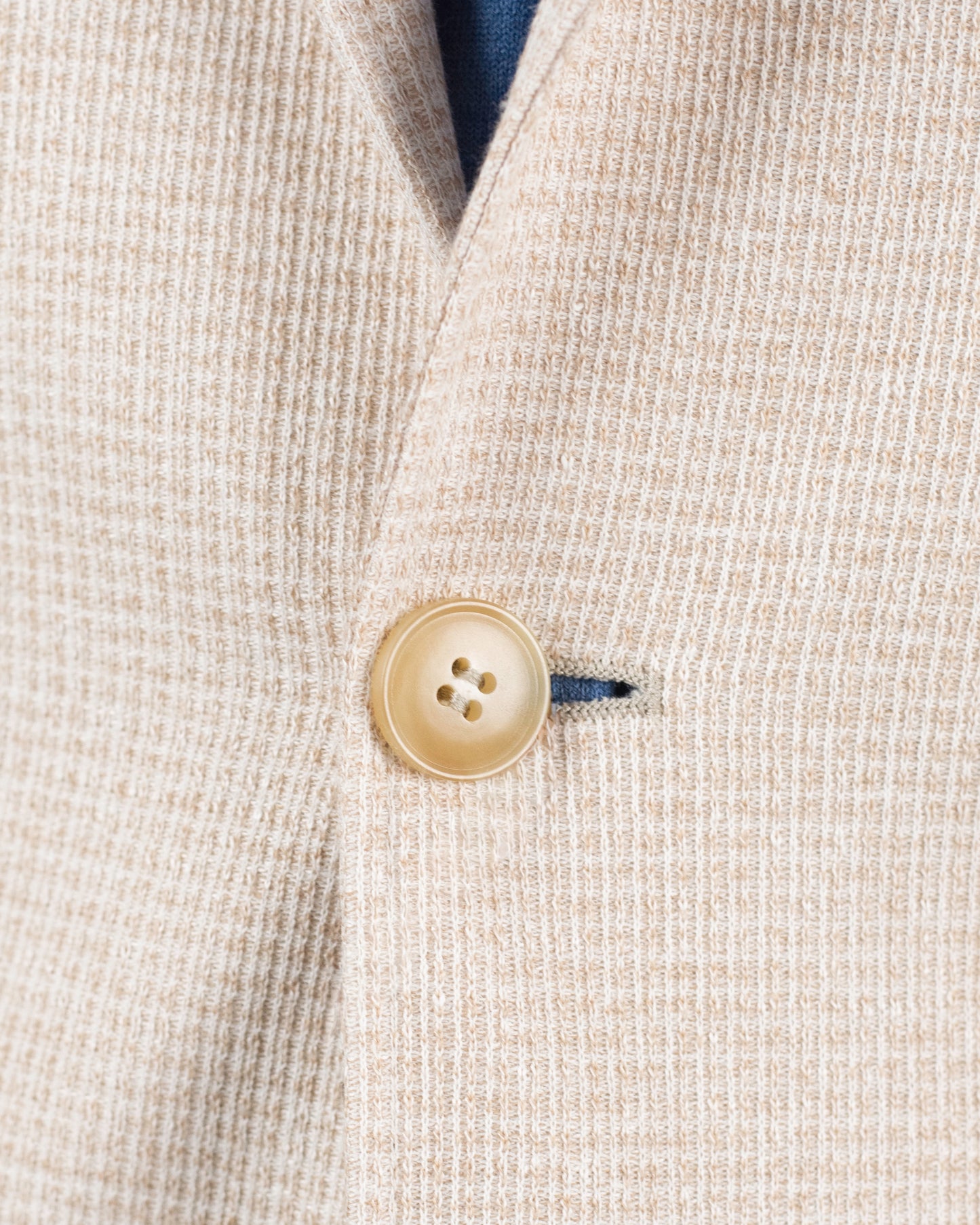canali natural houndstooth jersey soft coat