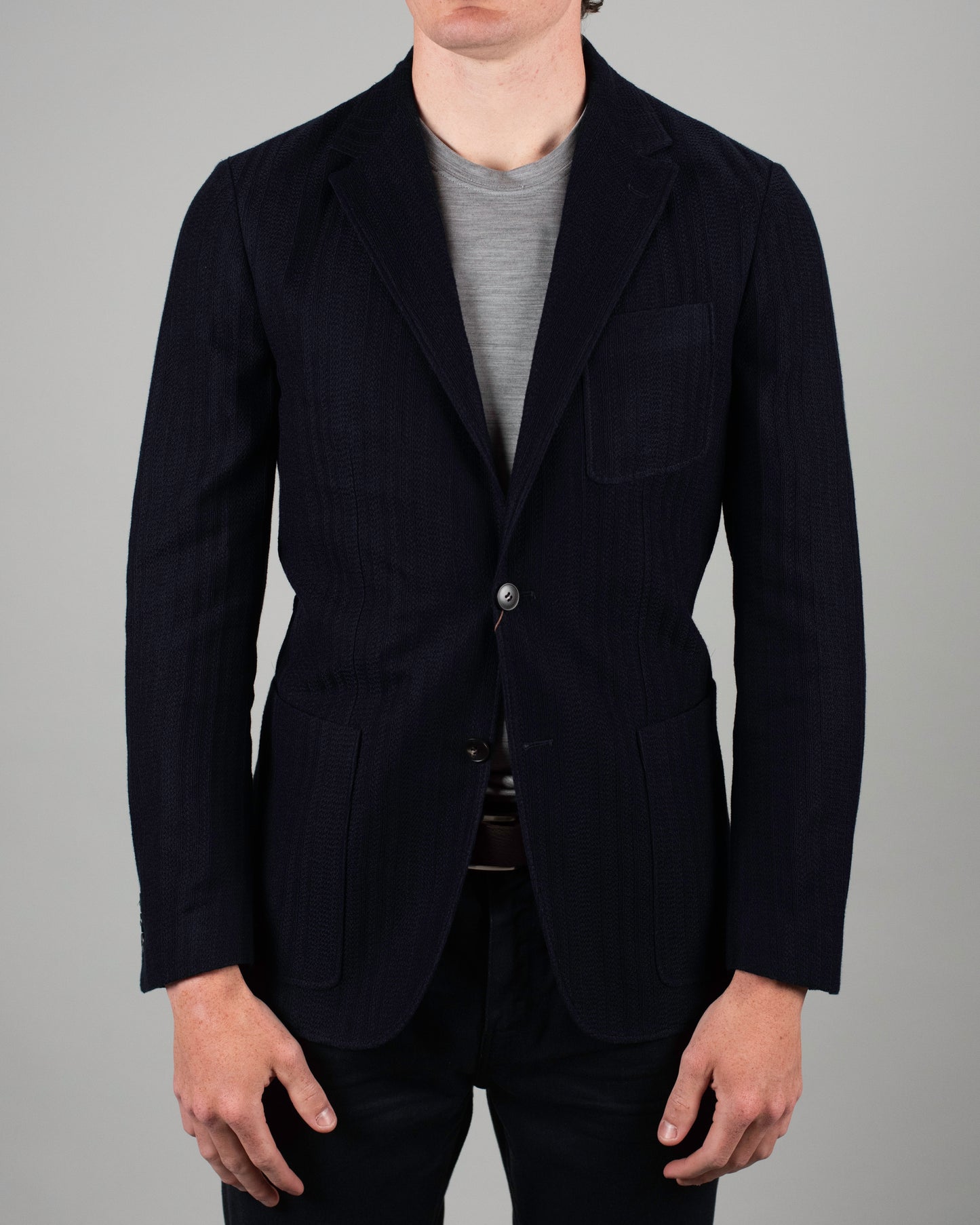 canali lightweight jersey soft coat