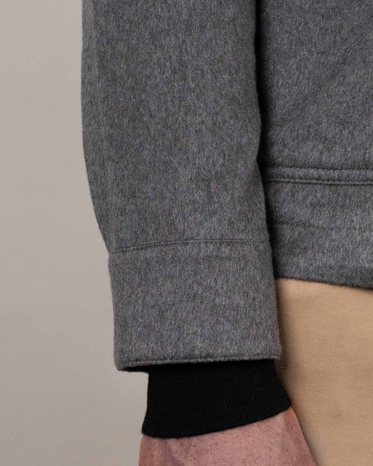 khakis brand cashmere travel jacket