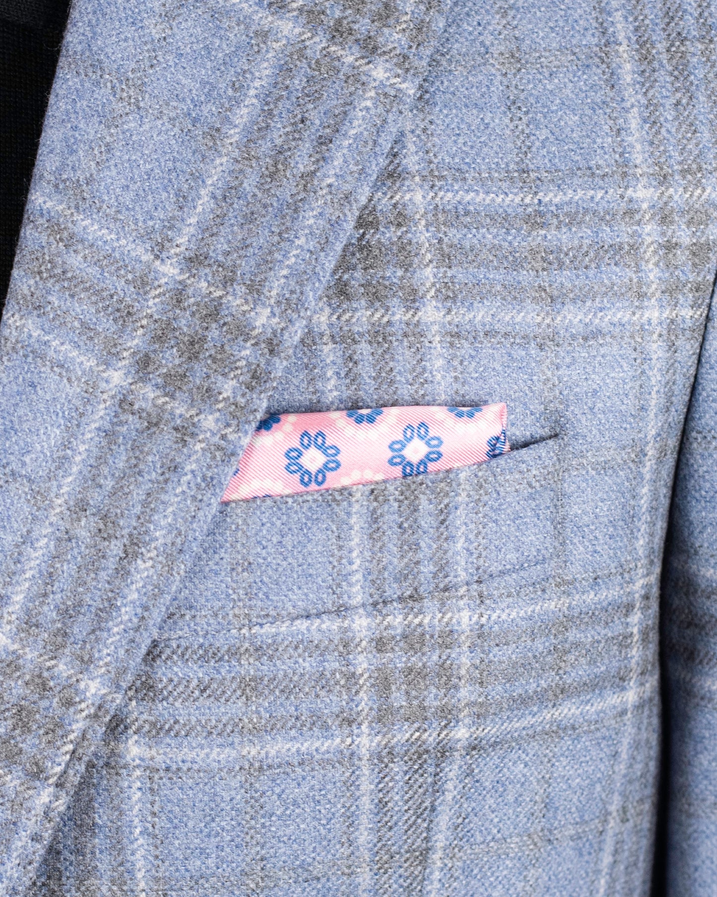 khakis brand blue plaid sport coat