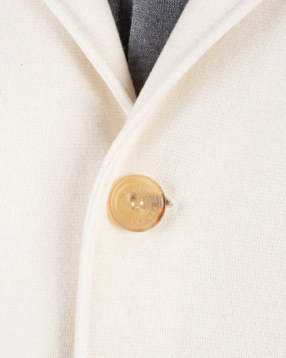 baldassari light cashmere knitted overshirt