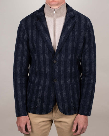 baldassari geo pattern sweater