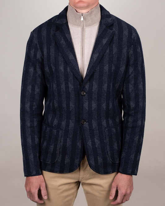 baldassari geo pattern sweater